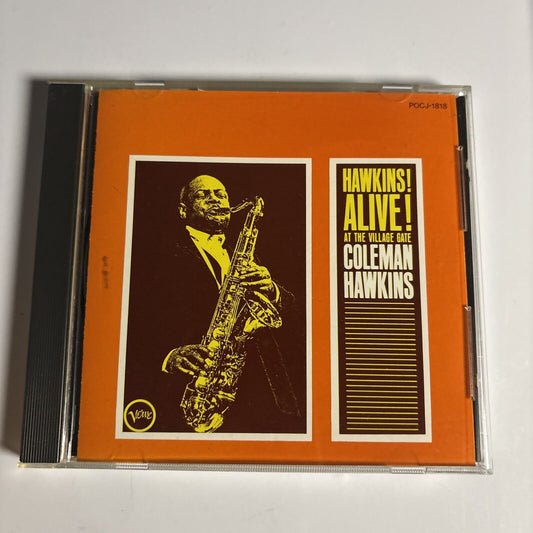 Coleman Hawkins – Hawkins! Alive! At The Village Gate (CD, 1990) pocj-1818 Japan