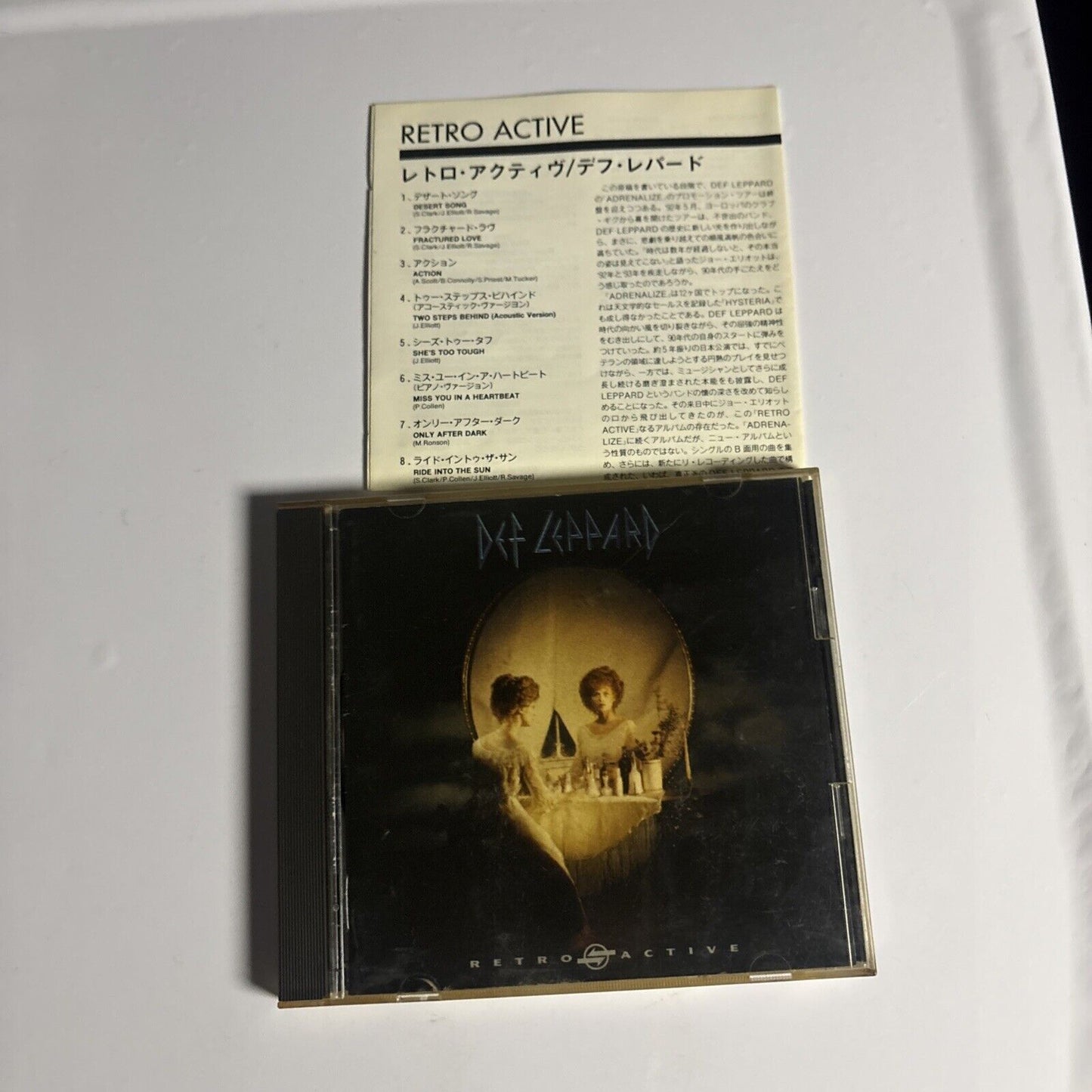 Def Leppard – Retro Active (CD, 1993) phcr-1221 Japan