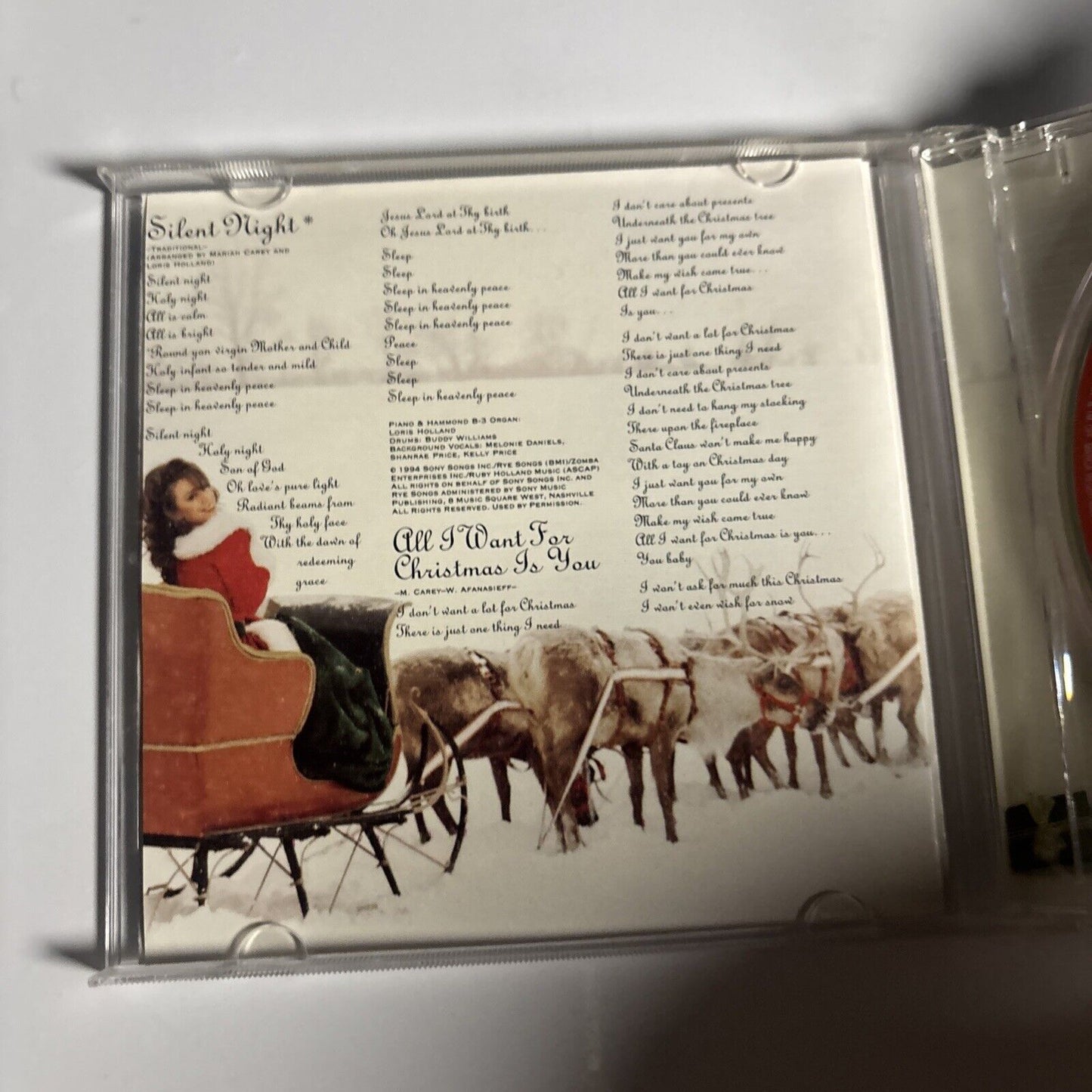Mariah Carey – Merry Christmas (CD, 1994)  CK 64222