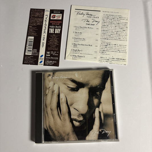 Babyface – The Day (CD, 1996) srcs-8185 Japan obi