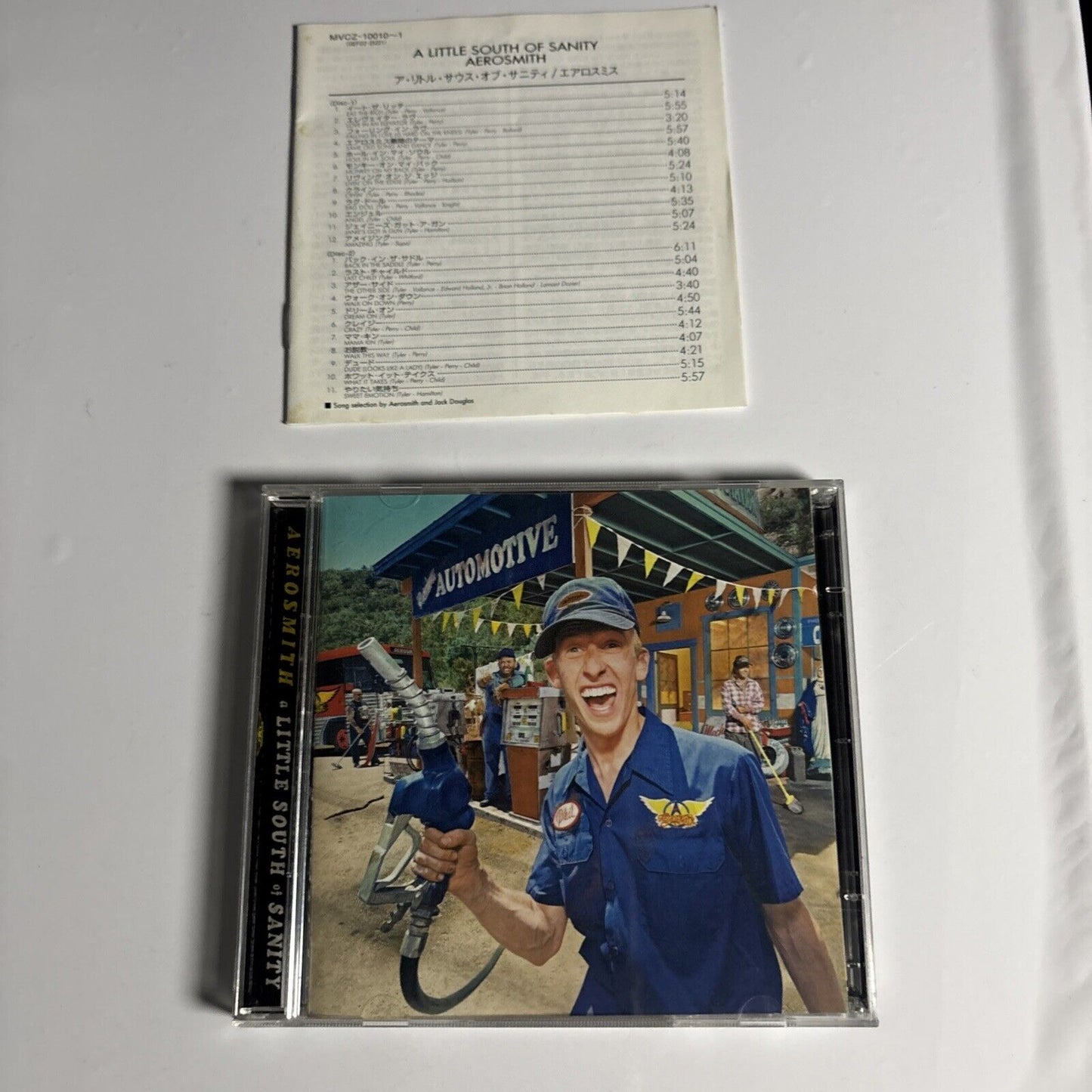 Aerosmith – A Little South Of Sanity (CD, 1998, 2-Disc) mvcz-10010~1 Japan
