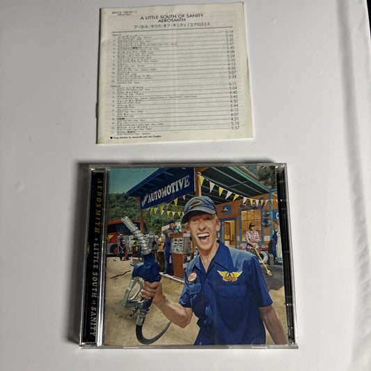 Aerosmith – A Little South Of Sanity (CD, 1998, 2-Disc) mvcz-10010~1 Japan