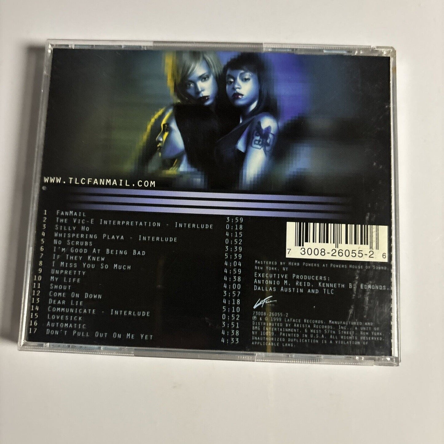 TLC – Fanmail (CD, 1999)   3D Cover