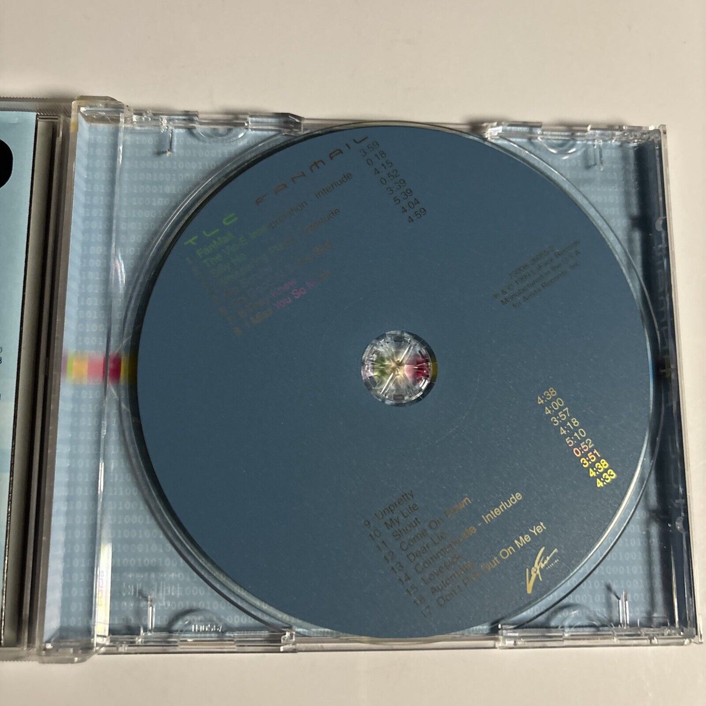 TLC – Fanmail (CD, 1999)   3D Cover