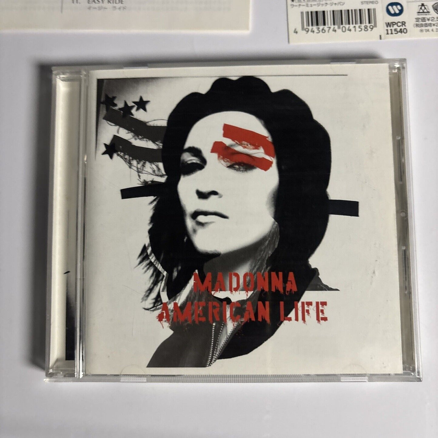 Madonna – American Life (CD, 2003) wpcr-11540 Japan Obi