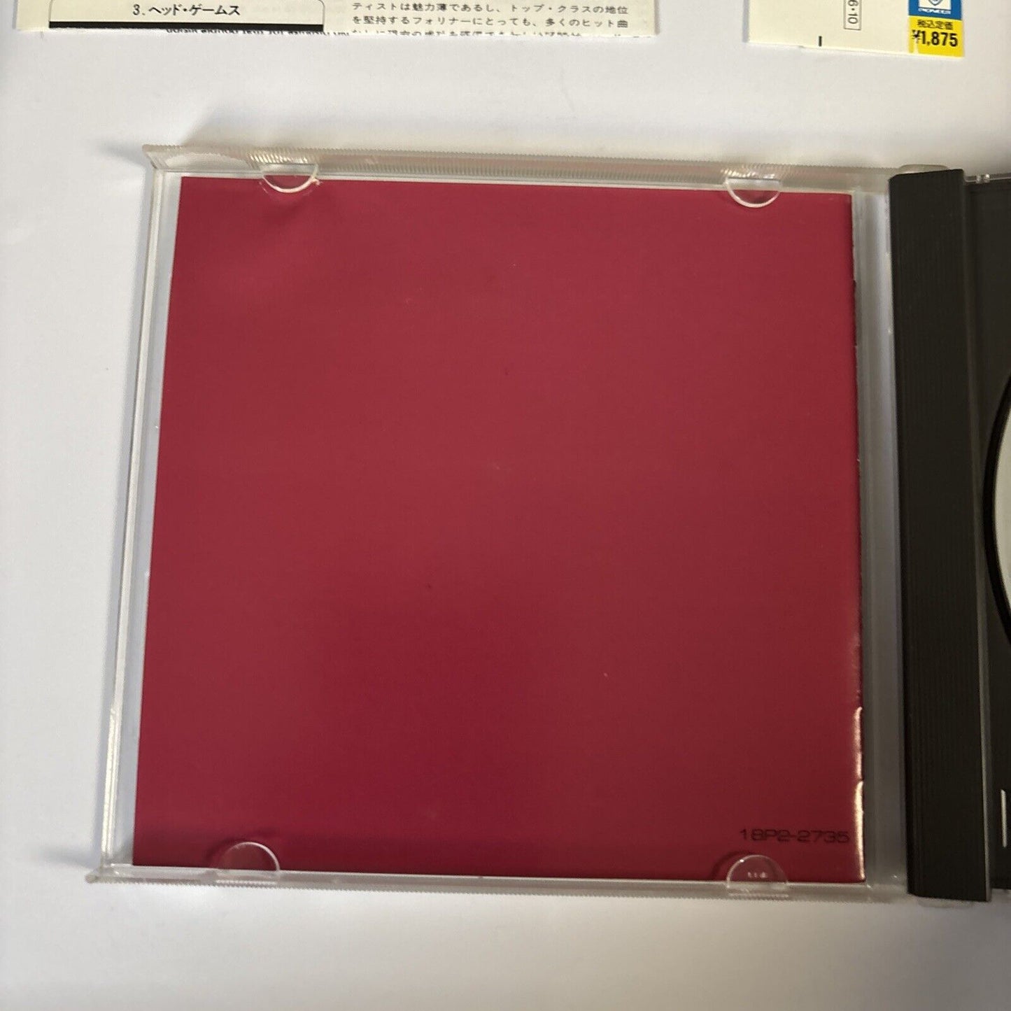 Foreigner – Records (CD, 1989) 18p2-2735 Japan obi