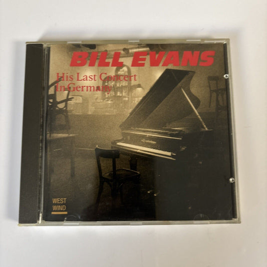 Bill Evans – His Last Concert In Germany (CD, 1989) 2022 CD Germany