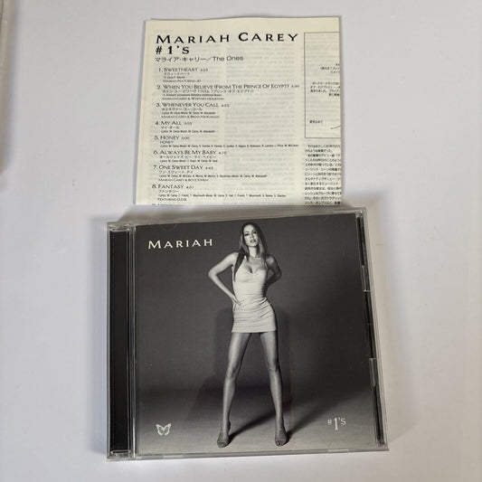 Mariah – #1's (CD, 1998) srcs-8820 Japan