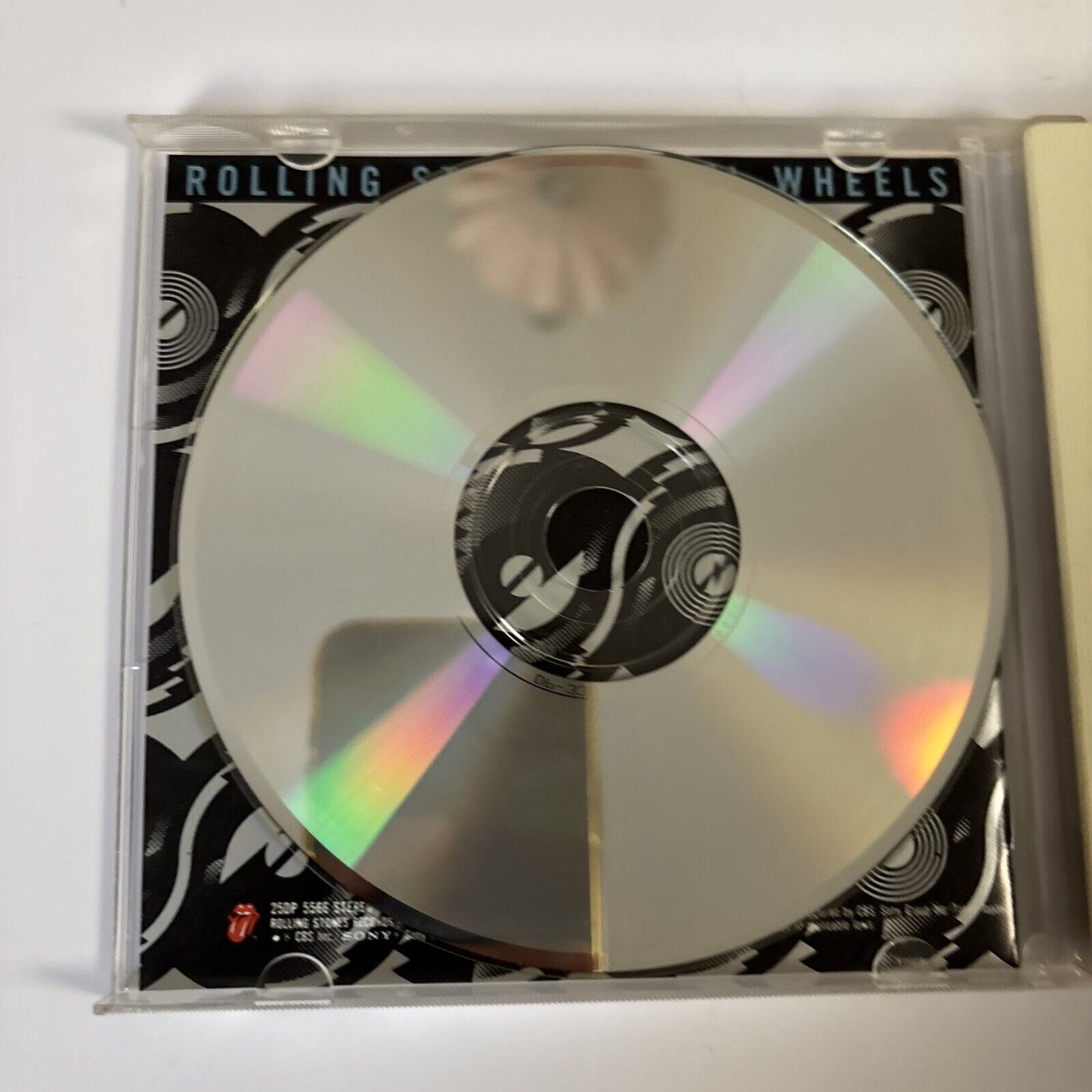 Rolling Stones – Steel Wheels (CD, 1989) 25dp-5566 Japan obi