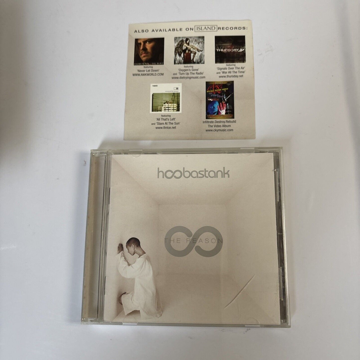 Hoobastank – The Reason (CD, 2003) B0001488-02