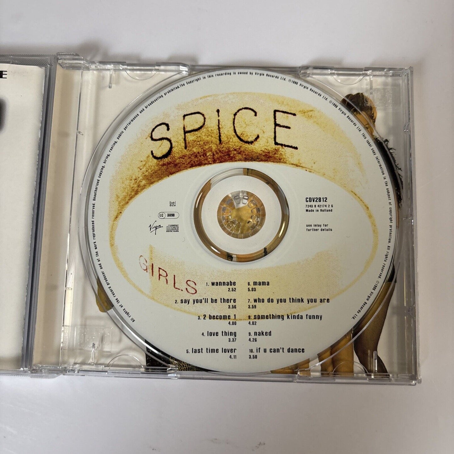 Spice Girls – Spice (CD, 1996) CDV 2812