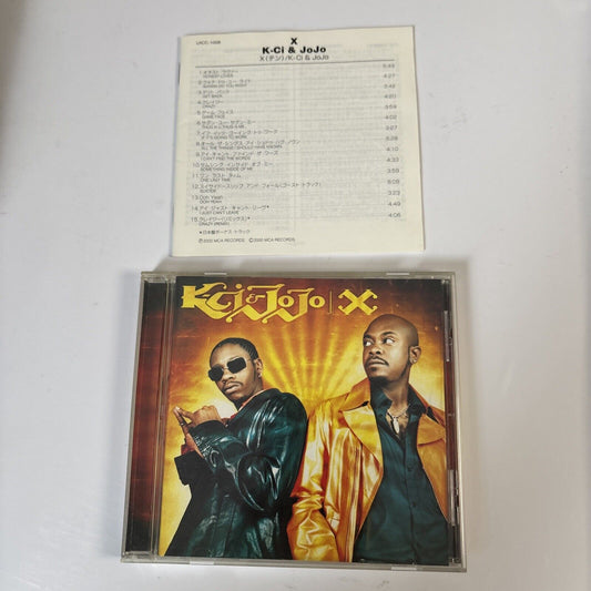 K-Ci & JoJo – X (CD, 2000) uicc-1006 Japan