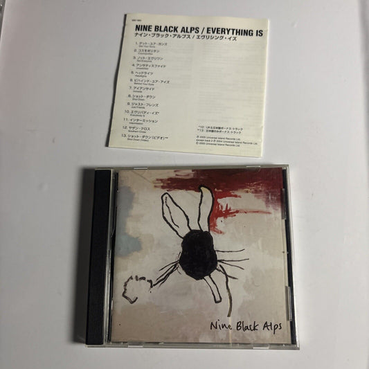 Nine Black Alps – Everything Is (CD, 2005) uici-1041 Japan