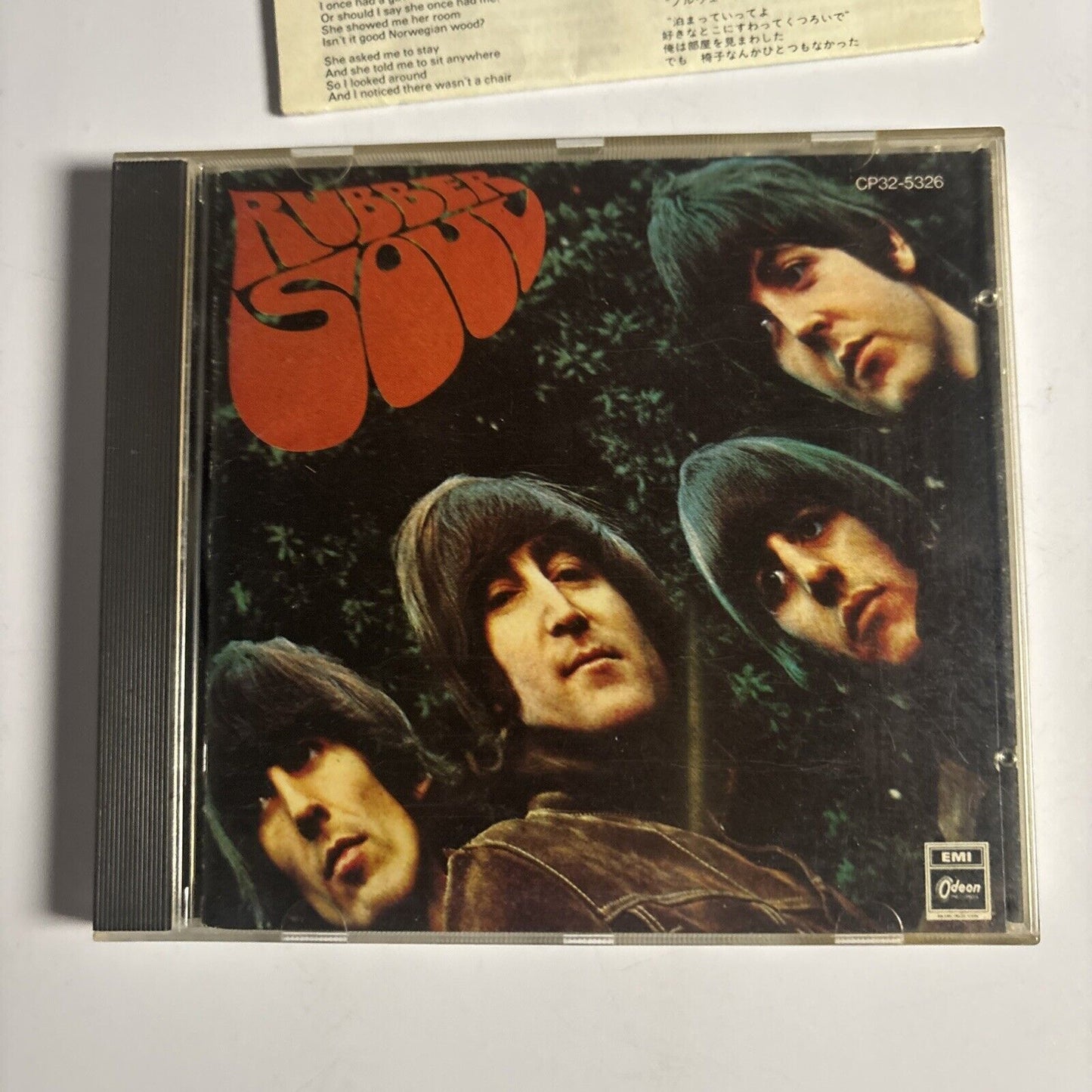 The Beatles – Rubber Soul (CD, 1987) cp32-5326 Japan
