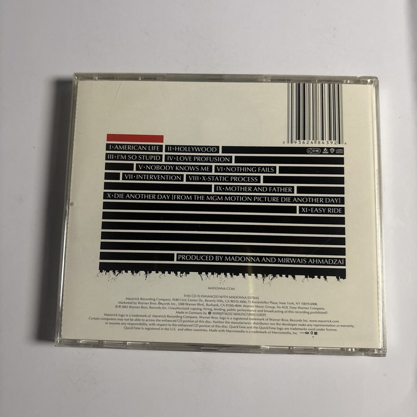 Madonna – American Life (CD, 2003)