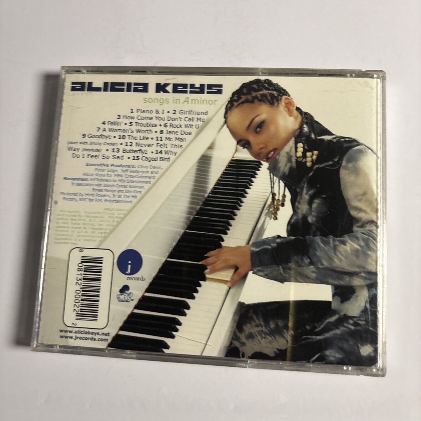 Alicia Keys – Songs In A Minor  (CD, 2001)