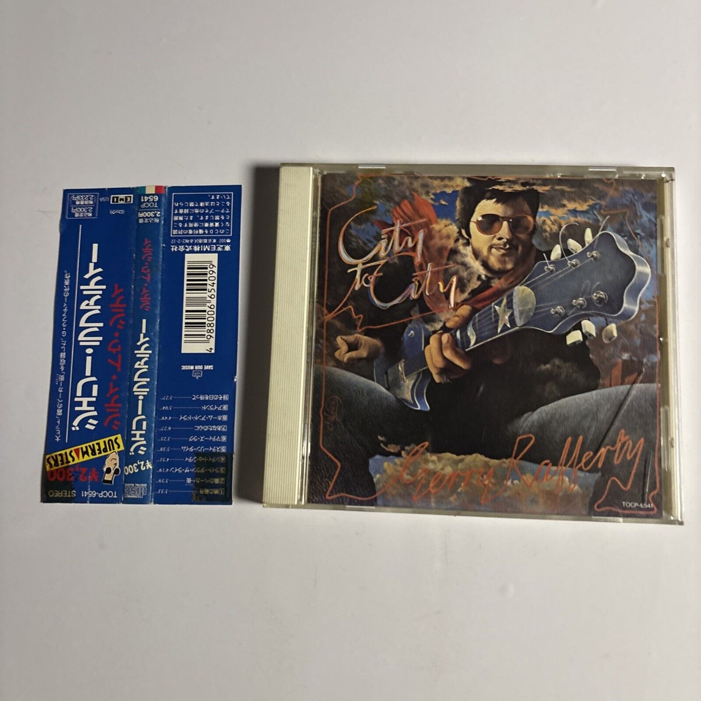 Gerry Rafferty – City To City (CD, 1990) tocp-6541 Japan obi