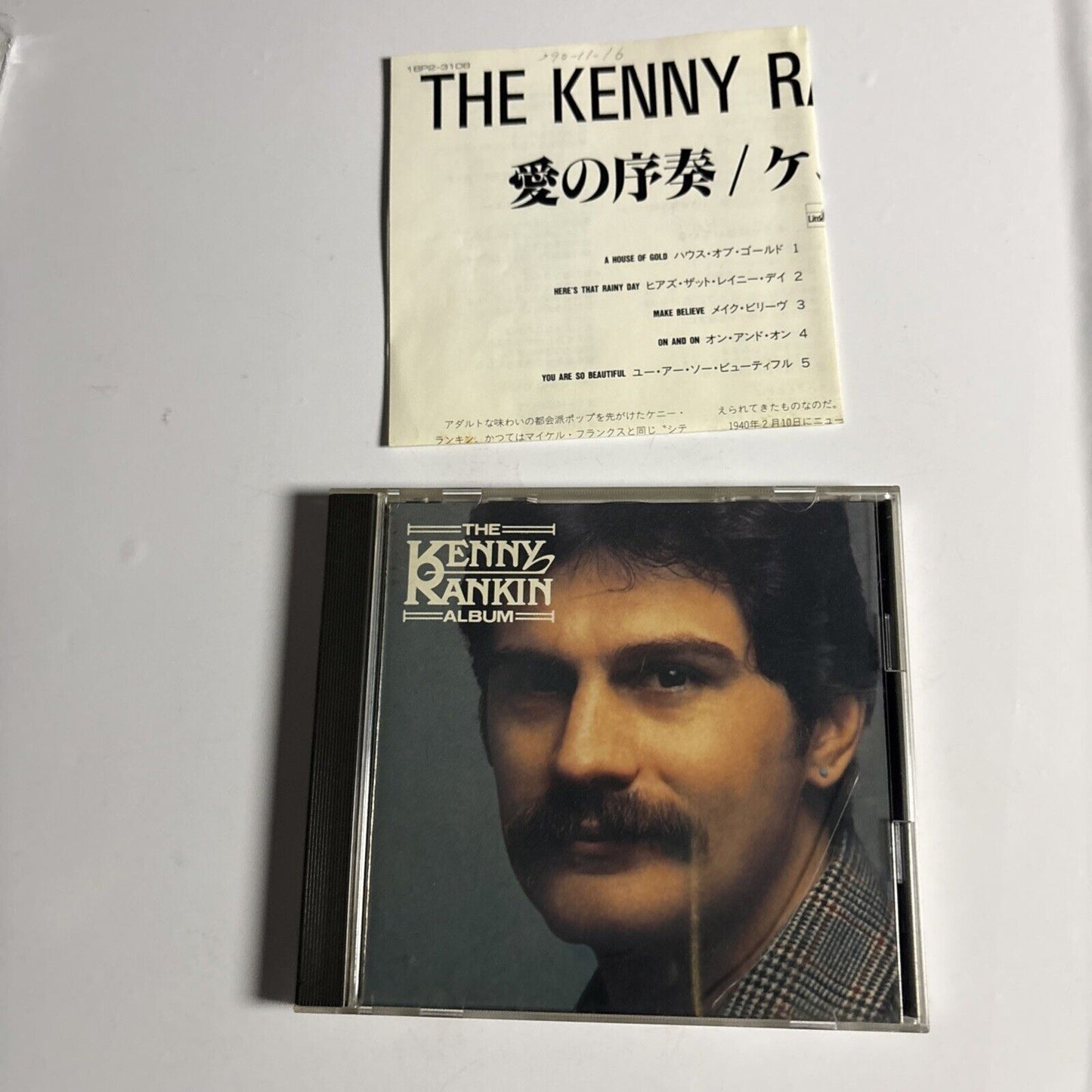 Kenny Rankin – The Kenny Rankin Album (CD, 1977) 18p2-3108 Japan