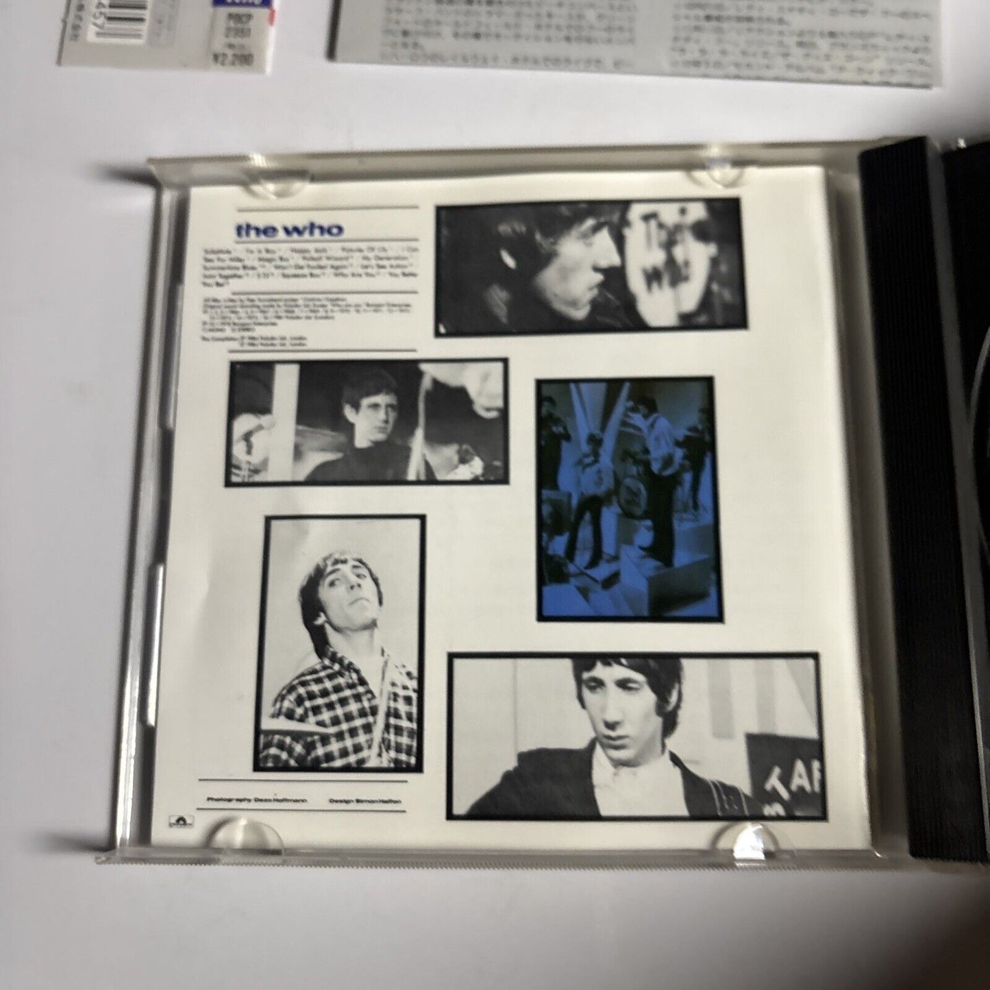 The Who – The Singles (CD, 1994) pocp-2351 Japan obi
