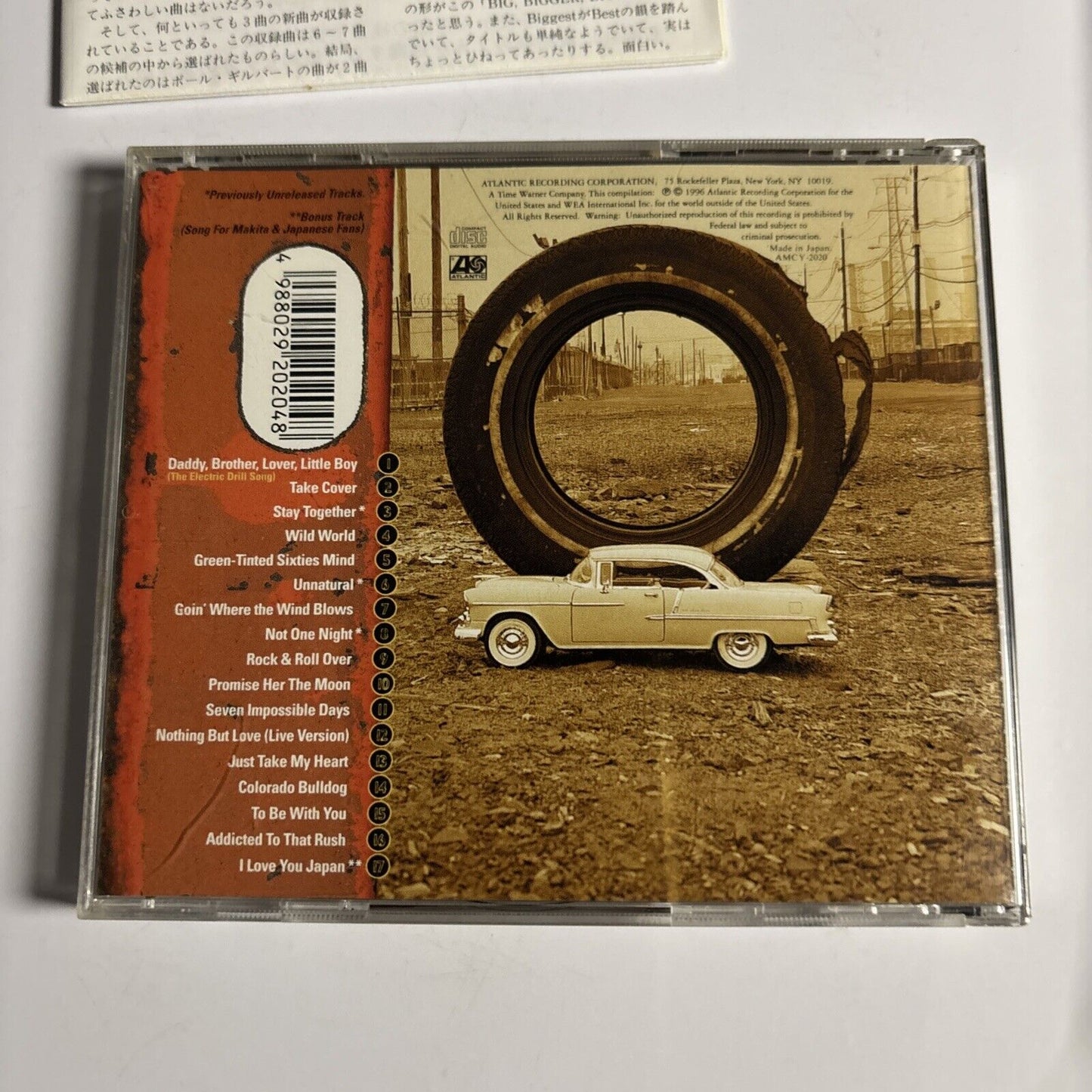 Mr. Big – Big, Bigger, Biggest: The Best Of Mr. Big (CD, 1996) Japan Bonus Track