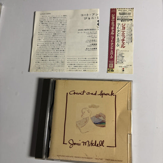 Joni Mitchell – Court And Spark (CD, 1974) wpcp-3955 Japan