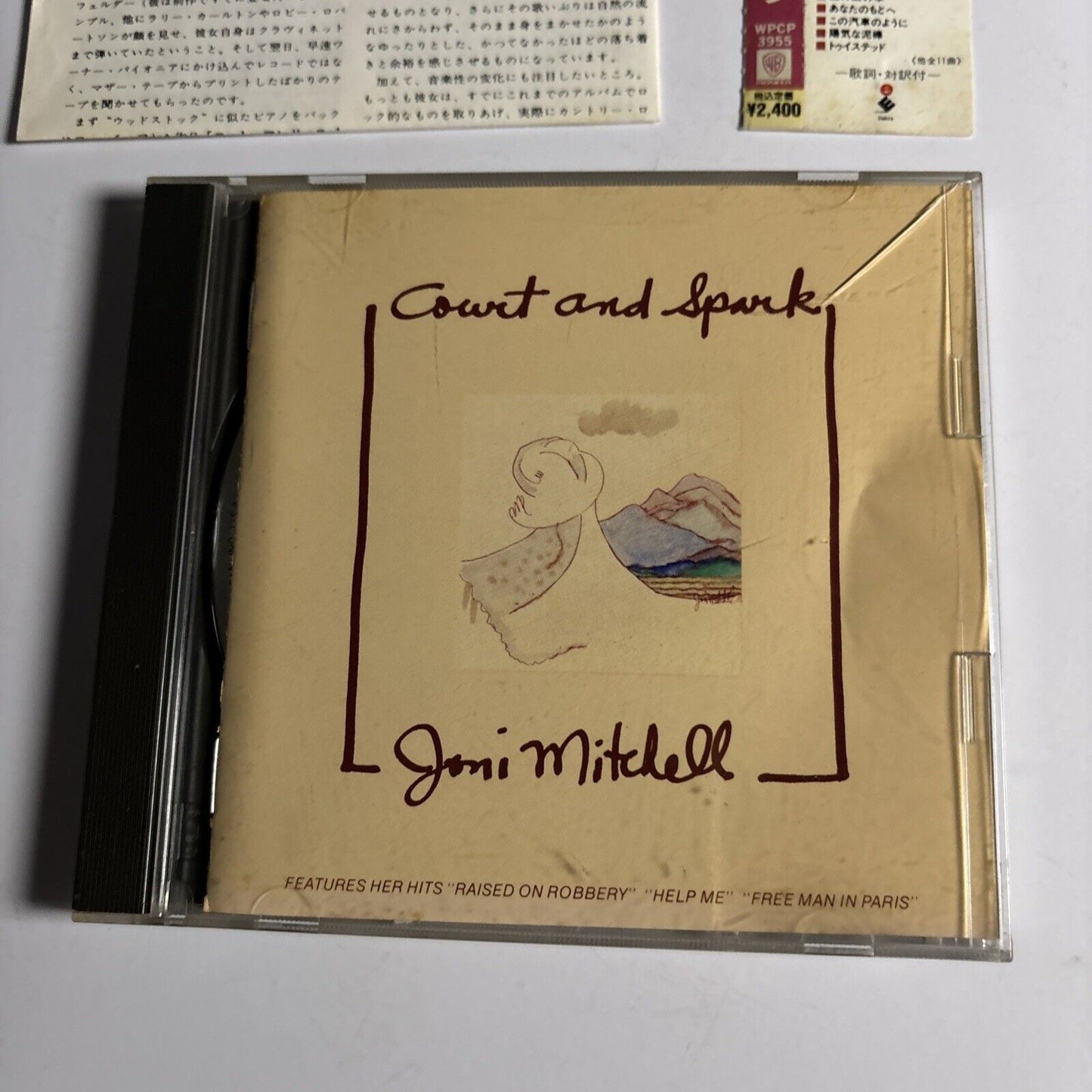 Joni Mitchell – Court And Spark (CD, 1974) wpcp-3955 Japan