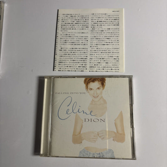Celine Dion – Falling Into You (CD, 1996) esca-6410 Japan