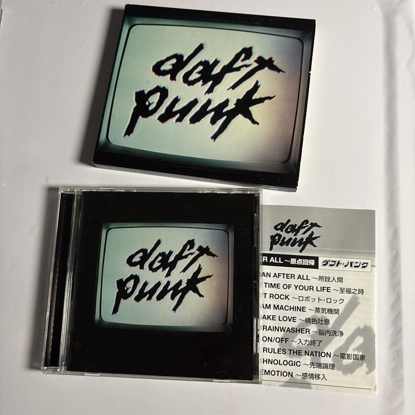 Daft Punk – Human After All (CD, 2005) vjcp-68735 Japan Slipcase
