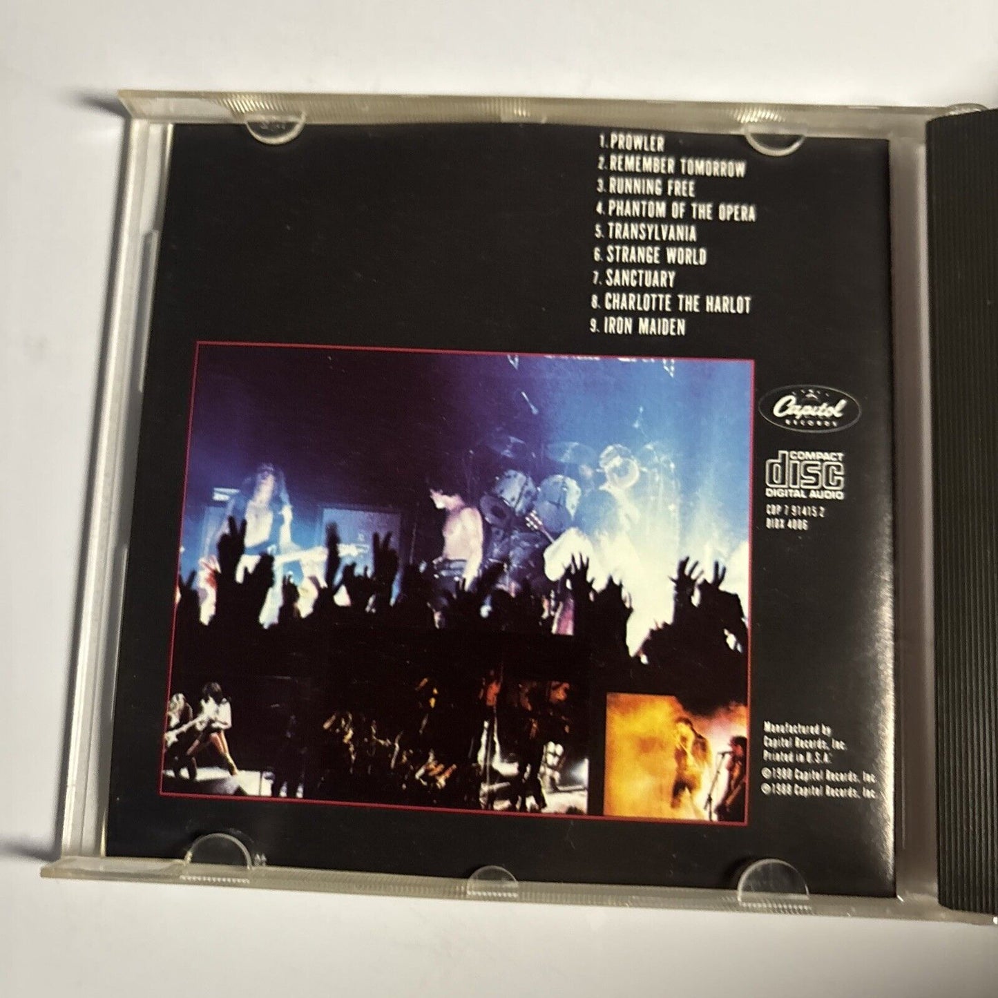 Iron Maiden – Iron Maiden (CD, 1988) CDP 7 91415 2 USA