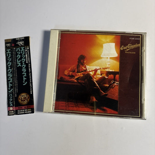 Eric Clapton – Backless (CD, 1989) p20w-22020 Japan