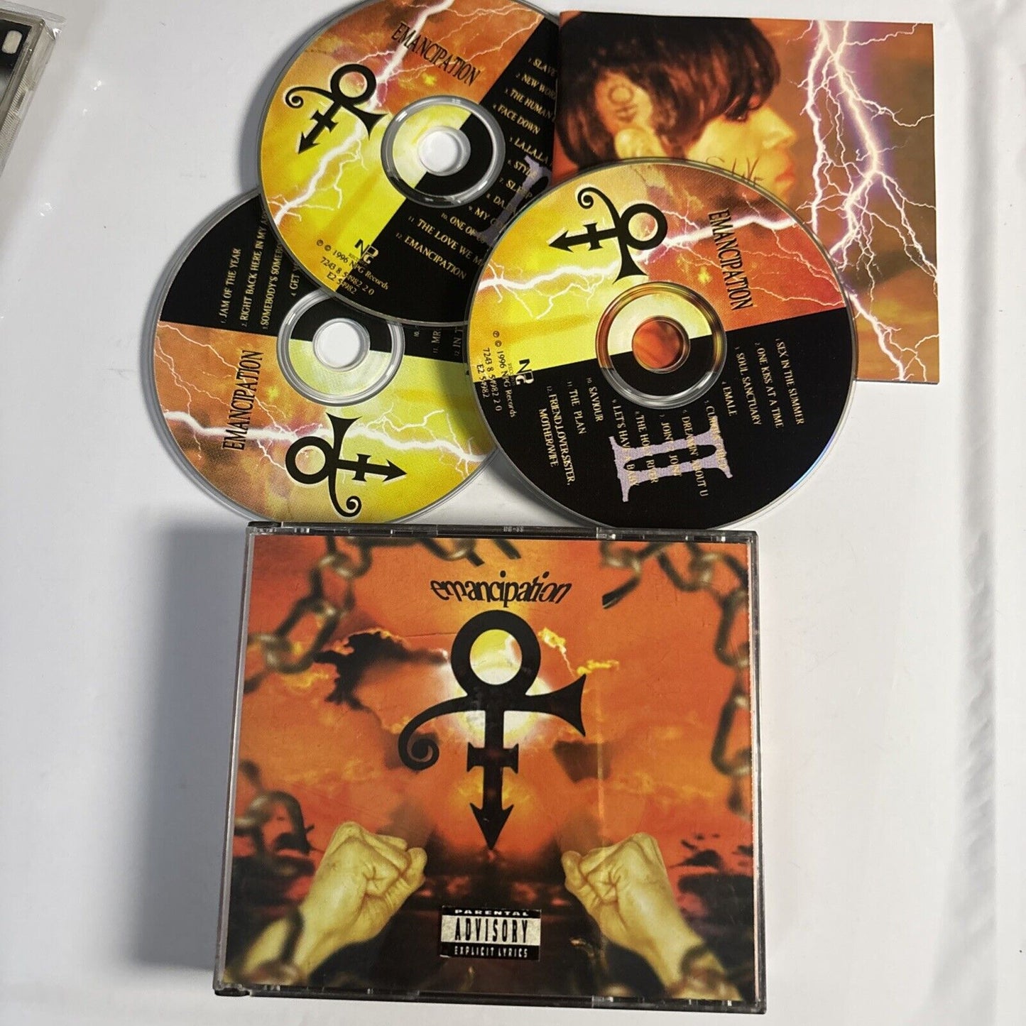 The Artist (Formerly Known As Prince) – Emancipation (CD, 1996, 3-Disc)