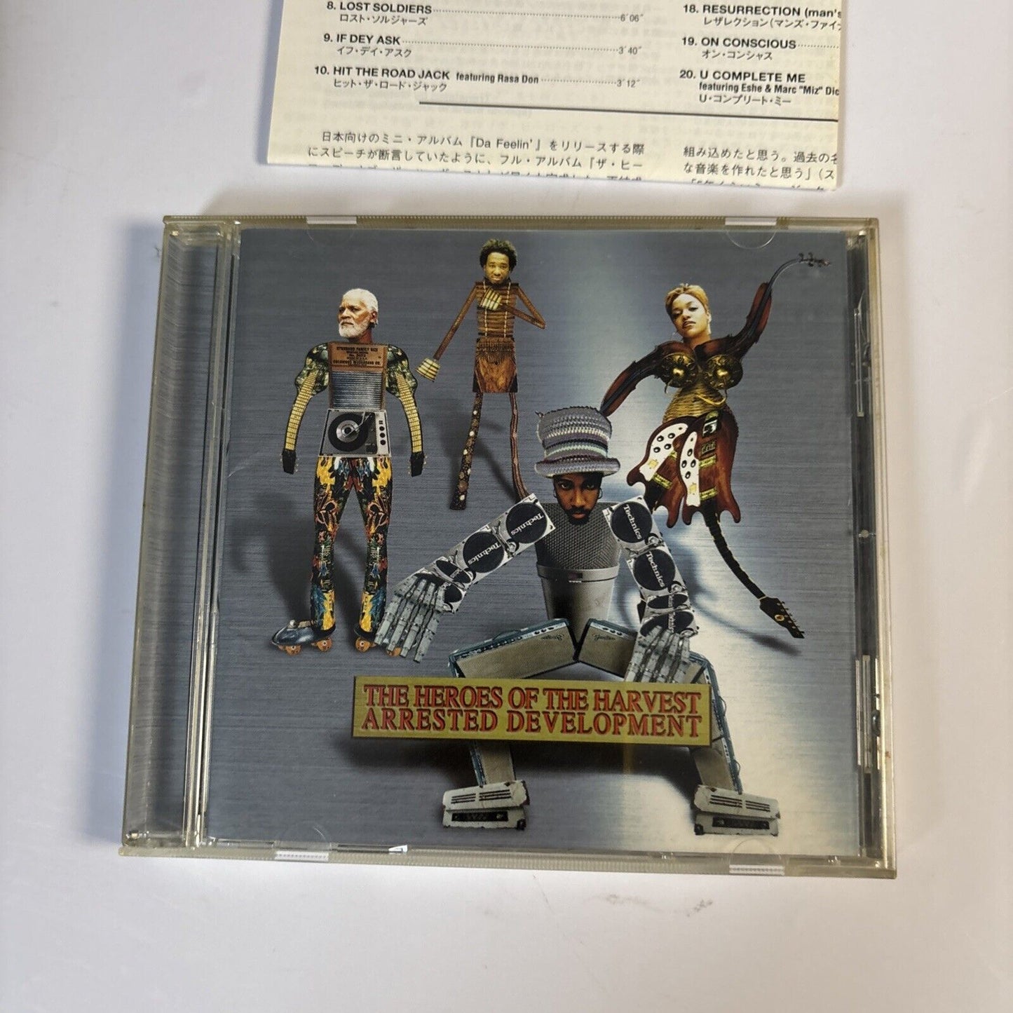 Arrested Development – The Heroes Of The Harvest (CD, 2001) tocp-65652 Japan