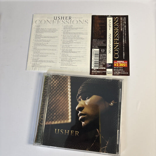 Usher – Confessions (CD, 2004) bvca-24019 Japan Bonus Track, obi