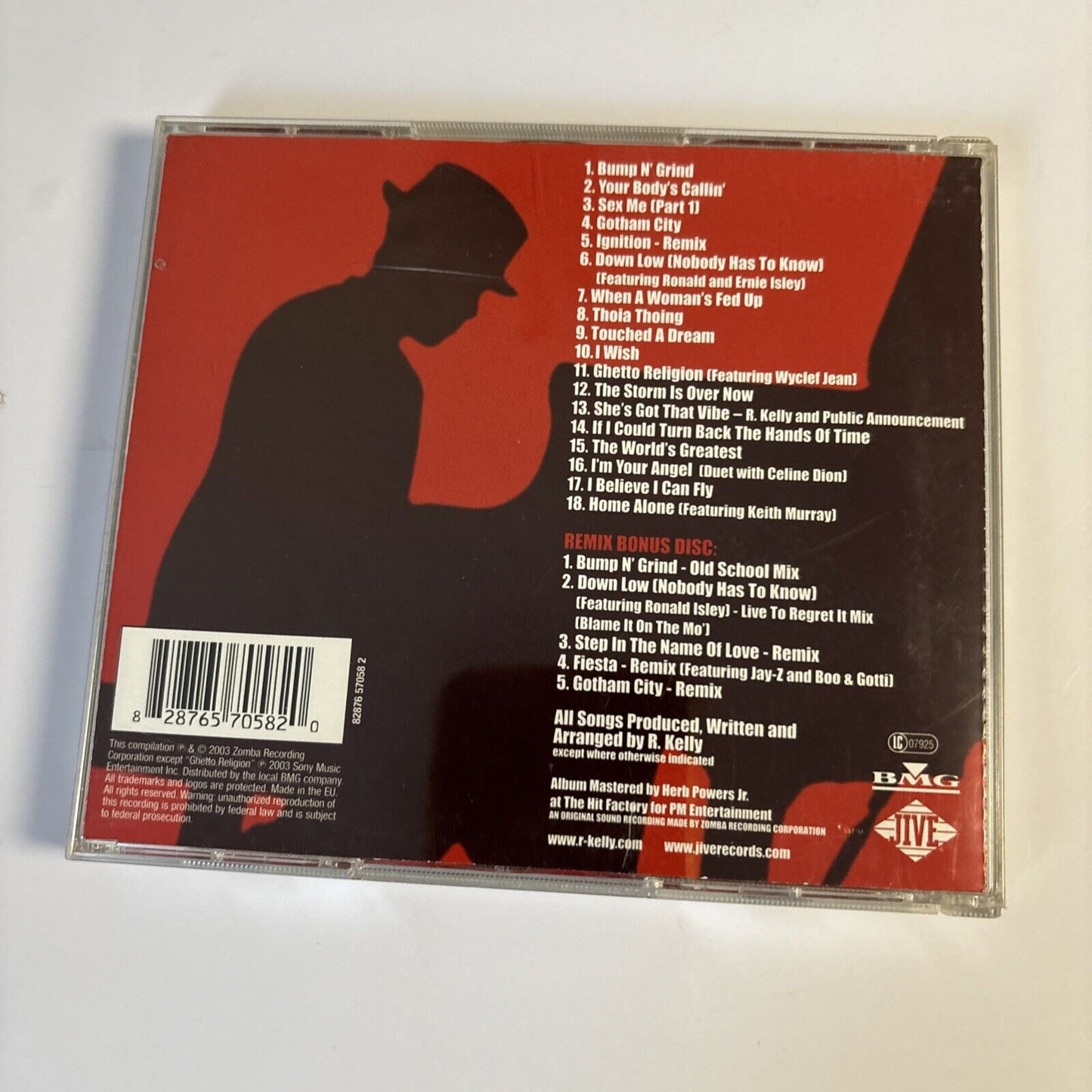 R. Kelly – The R. In R&B Greatest Hits Collection: Volume 1 (CD, 2003, 2-Disc)