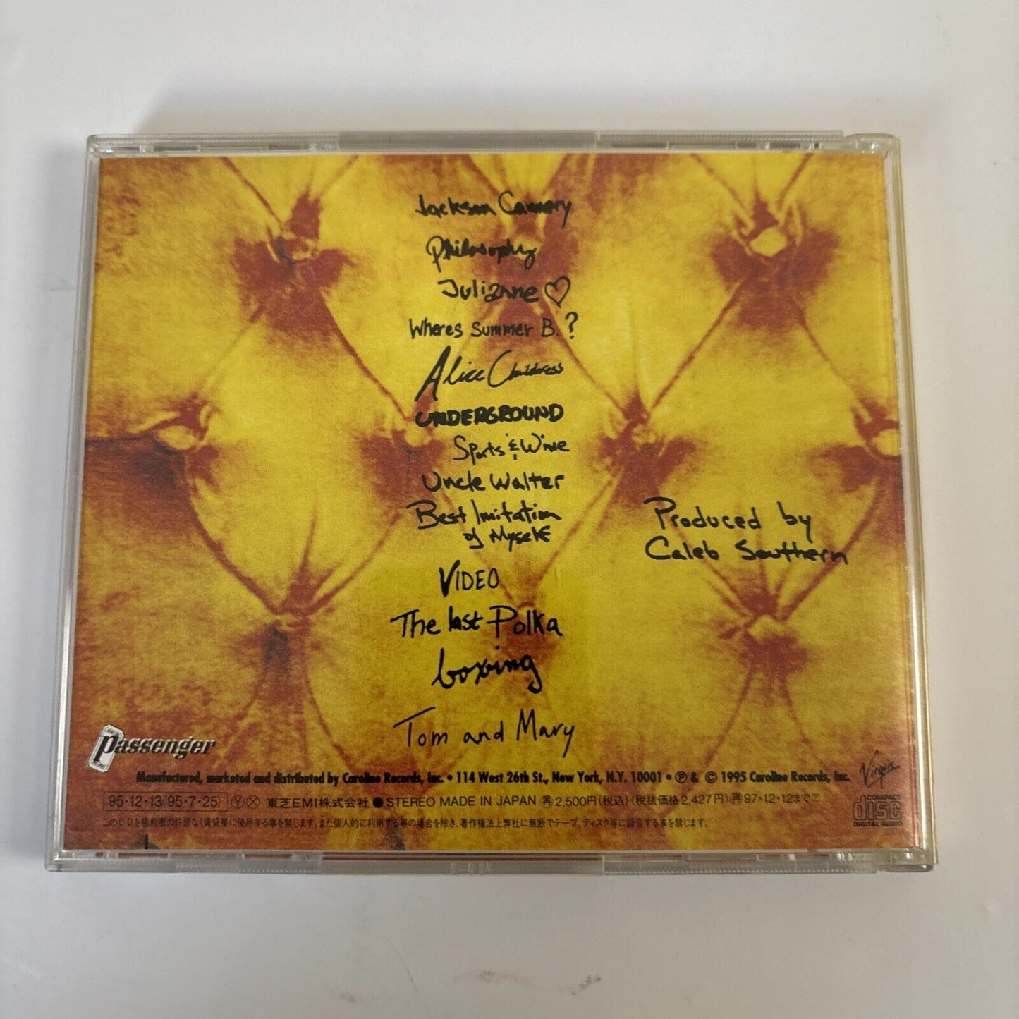 Ben Folds Five – Ben Folds Five (CD, 1995) vjcp-25215 Japan Bonus Track