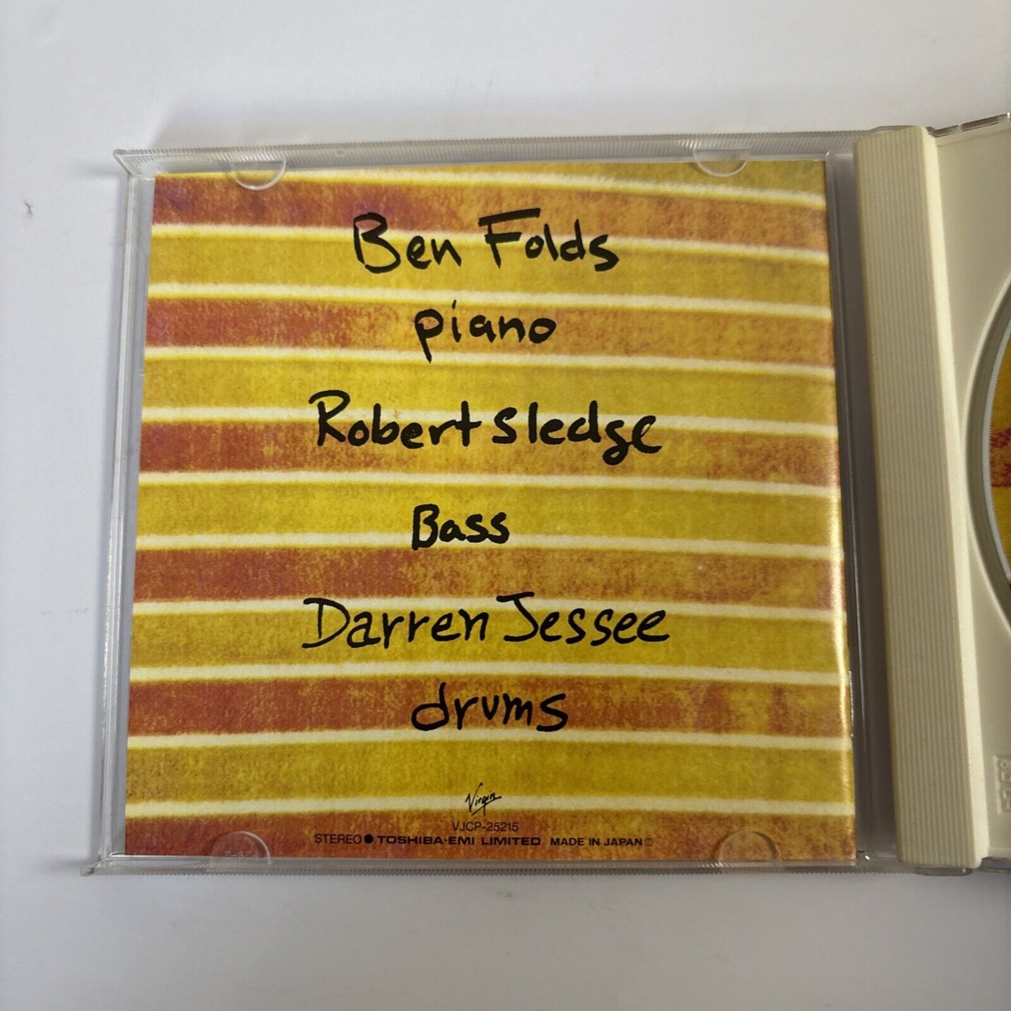 Ben Folds Five – Ben Folds Five (CD, 1995) vjcp-25215 Japan Bonus Track