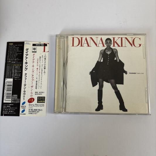 Diana King – Tougher Than Love +1 (CD, 1996) srcs-7992 Japan obi