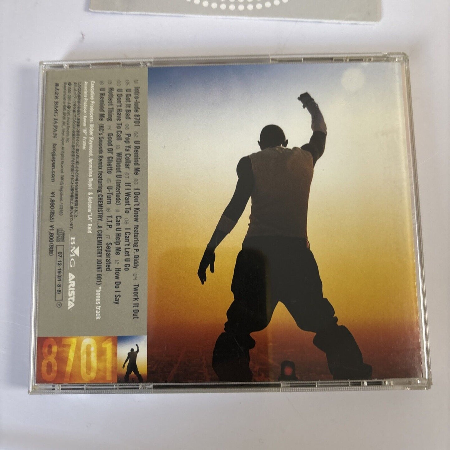 Usher – 8701 (CD, 2001) bvcm-35180 Japan Bonus Track
