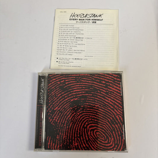 Hoobastank – Every Man For Himself (CD, 2006) uicl-1055 Japan