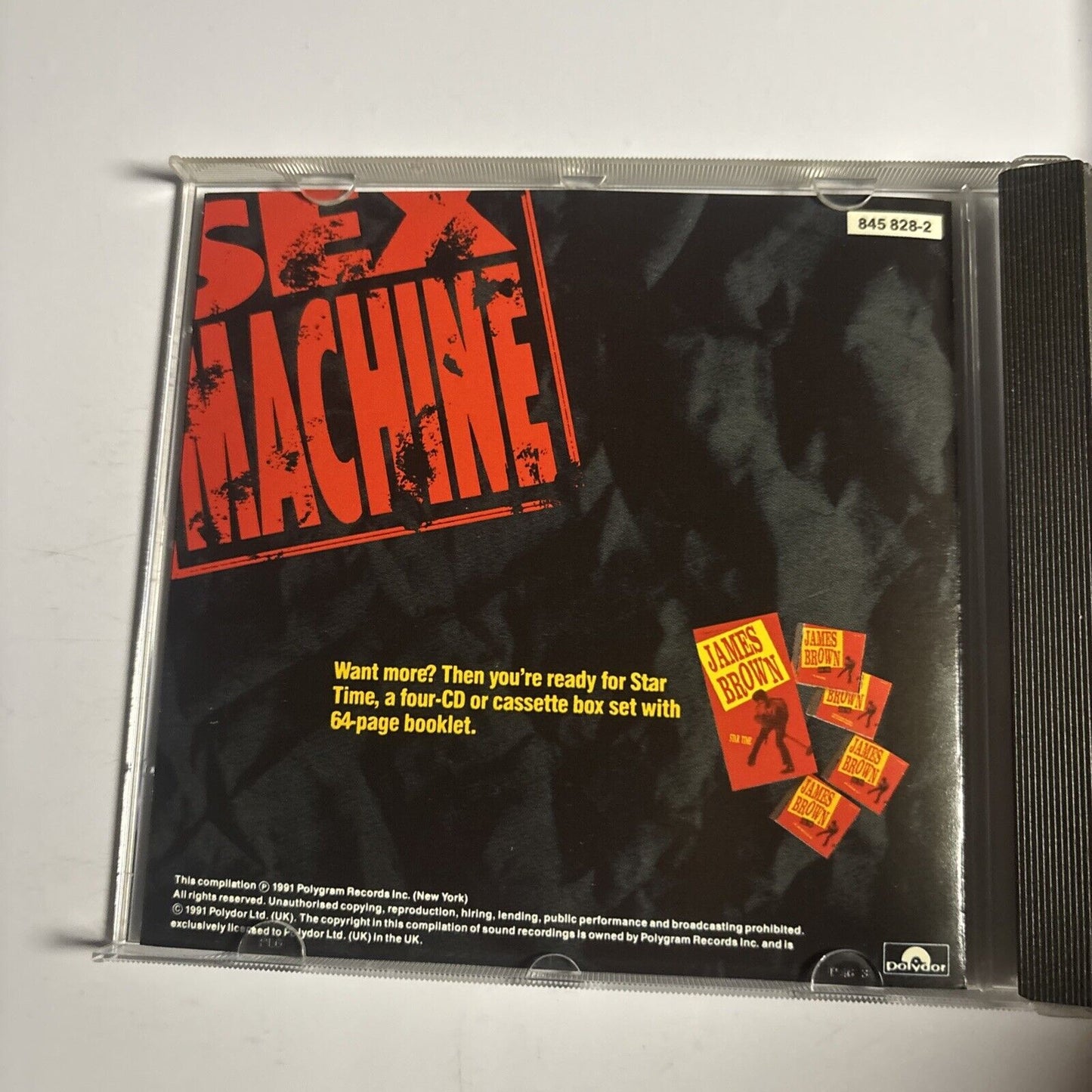 James Brown – Sex Machine: The Very Best Of James Brown (CD, 1991) 845 828-2
