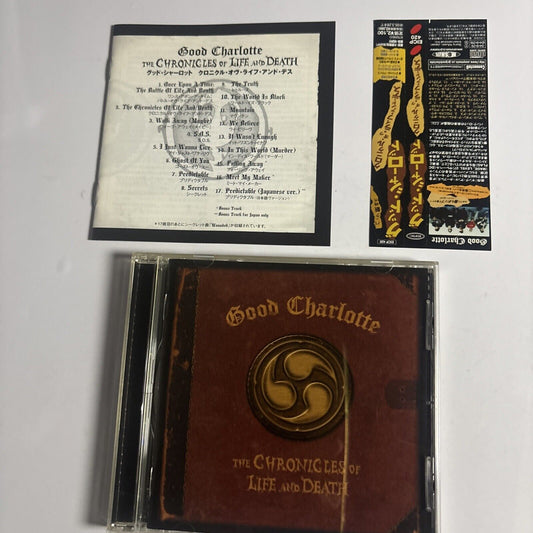 Good Charlotte – The Chronicles Of Life And Death CD 2004 Japan Bonus Track obi
