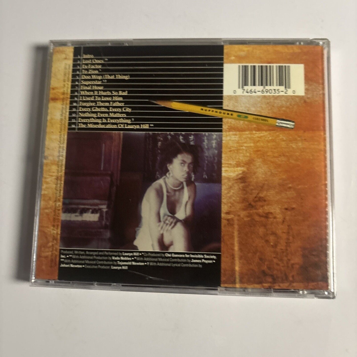 Lauryn Hill – The Miseducation Of Lauryn Hill (CD, 1998)  CK 69035