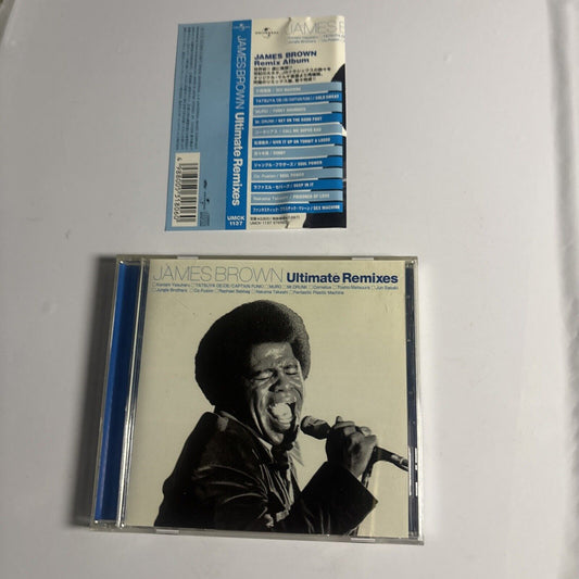 James Brown – Ultimate Remixes (CD, 2002) umck-1137 Japan obi