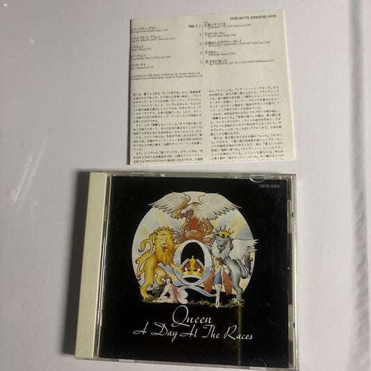 Queen – A Day At The Races (CD, 1989) cp32-5313 Japan