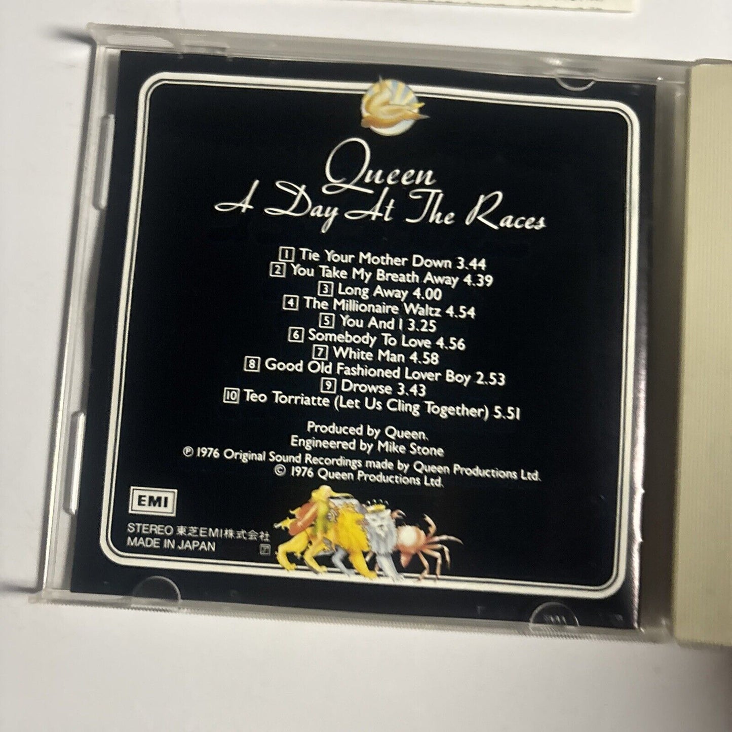 Queen – A Day At The Races (CD, 1989) cp32-5313 Japan