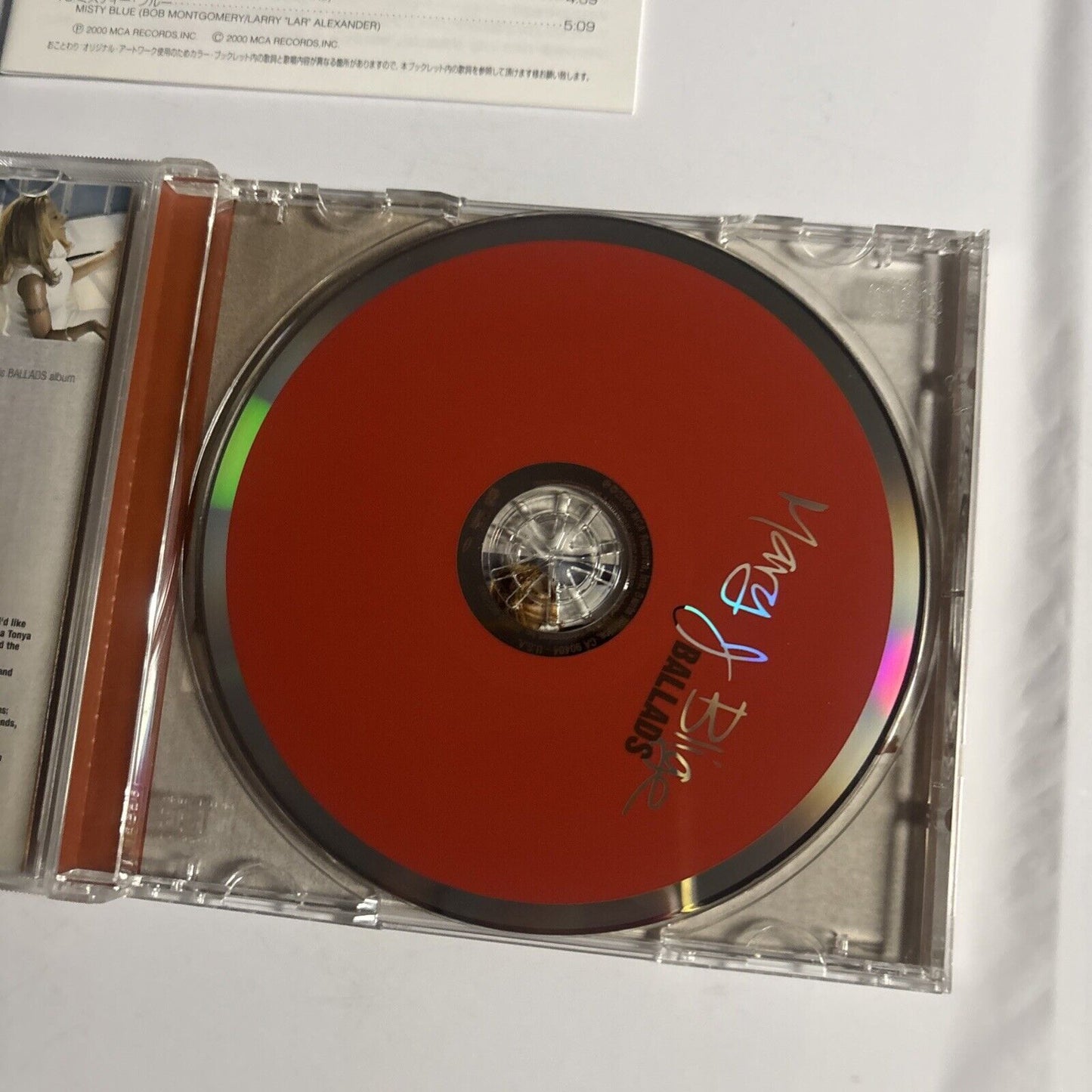 Mary J. Blige – Ballads (CD, 2000) uicc-1009 Japan