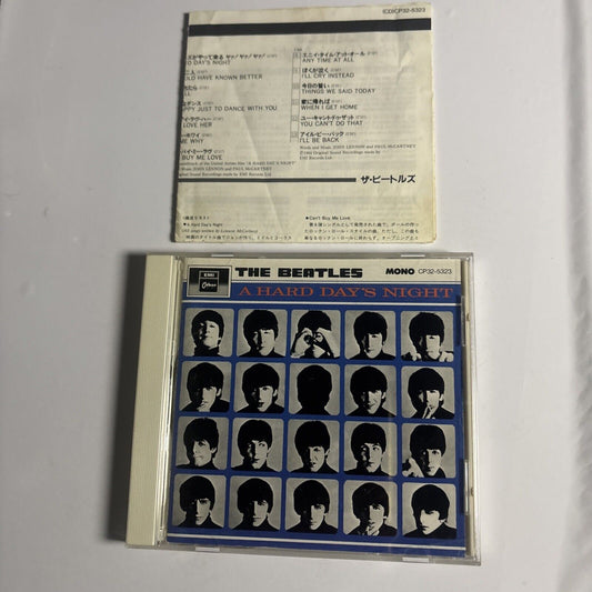 The Beatles – A Hard Day's Night (CD, 1987) cp32-5323 Japan