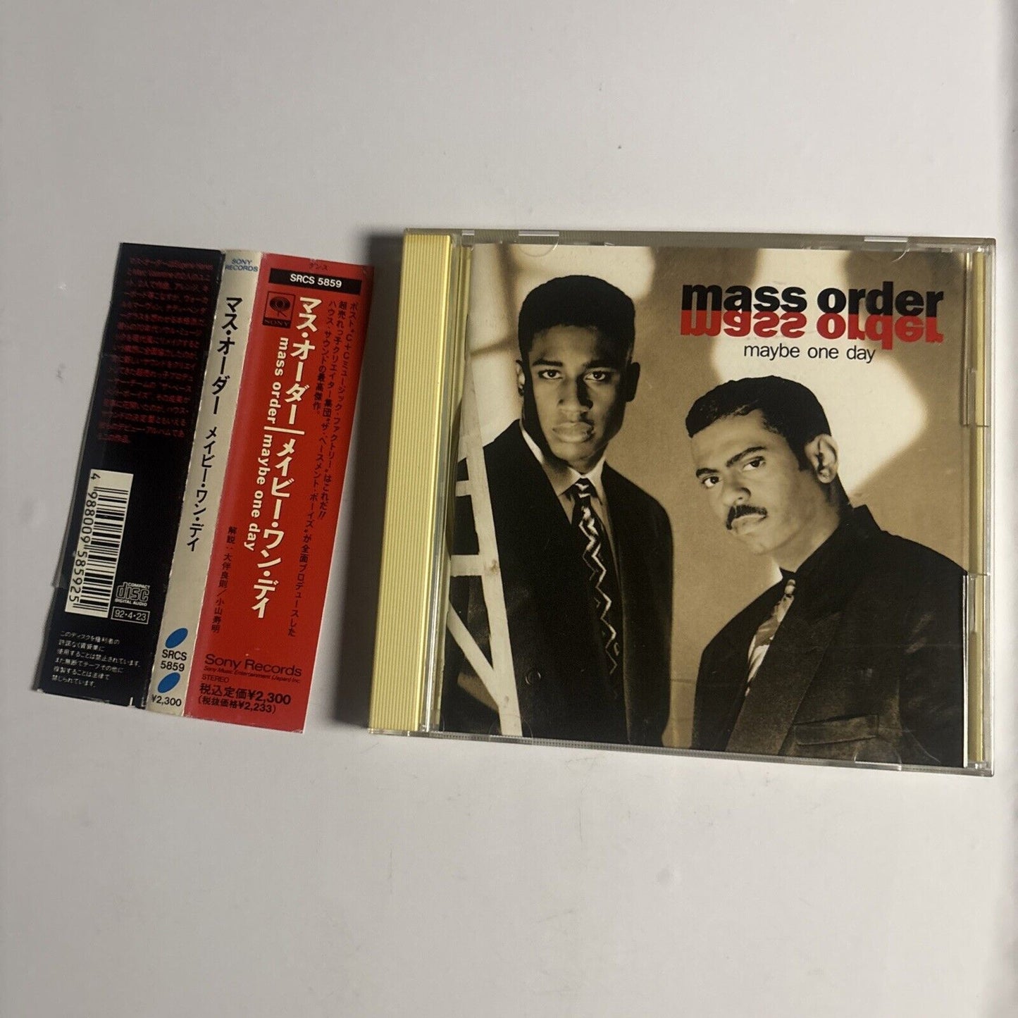 Mass Order – Maybe One Day (CD, 1992) srcs-5859 Japan obi