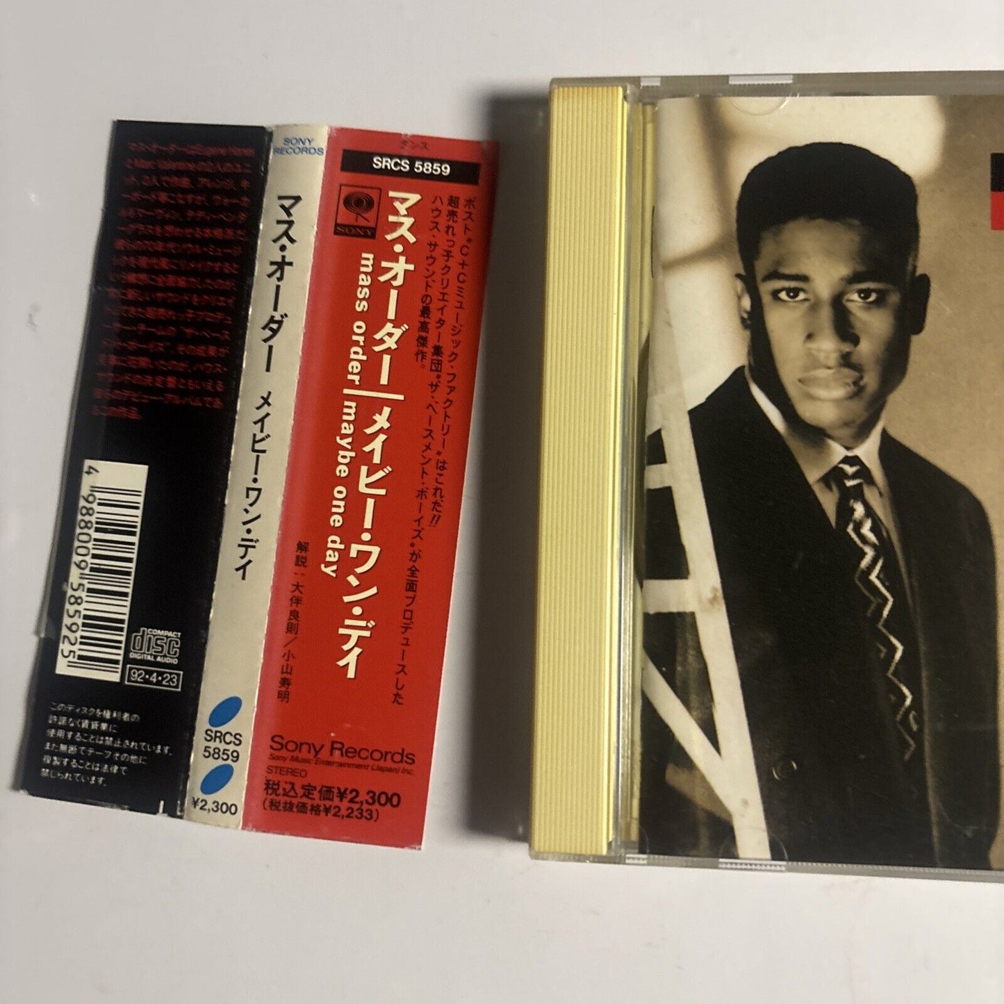Mass Order – Maybe One Day (CD, 1992) srcs-5859 Japan obi