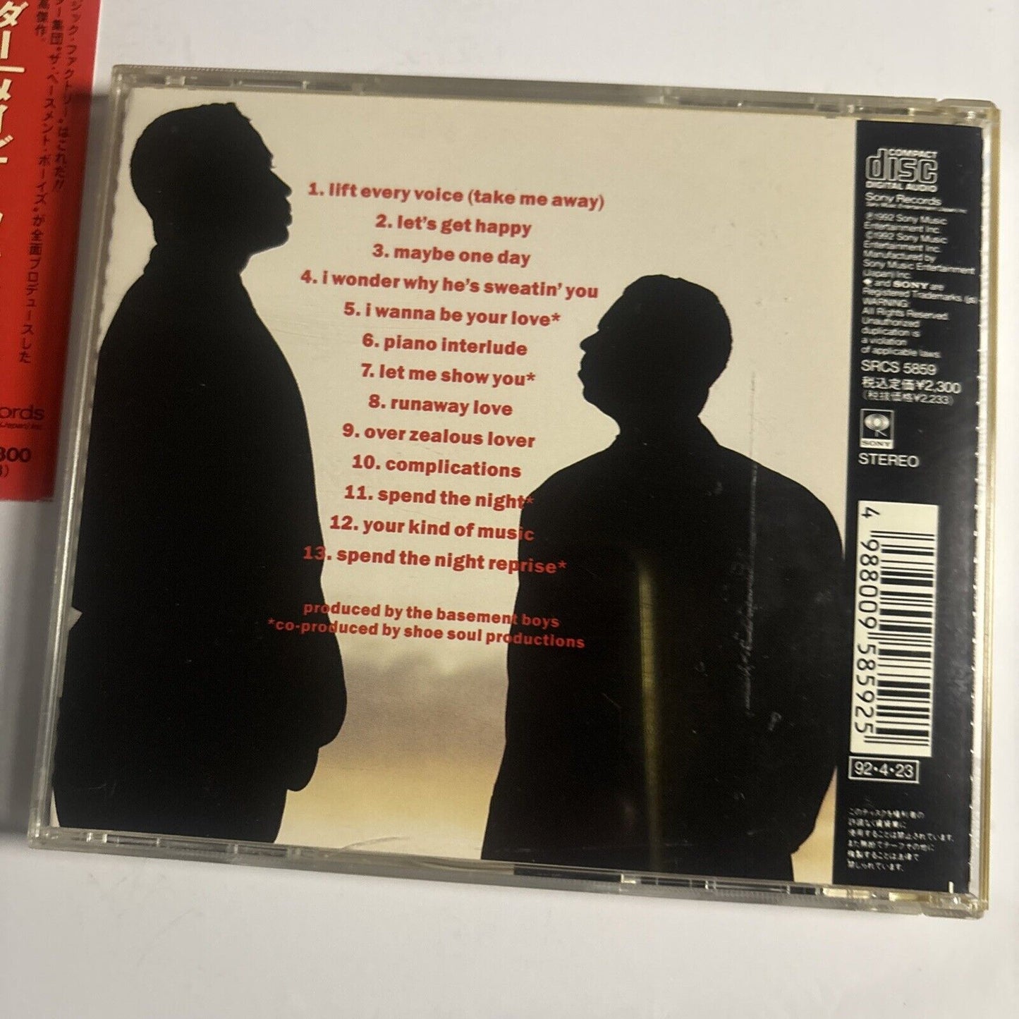 Mass Order – Maybe One Day (CD, 1992) srcs-5859 Japan obi